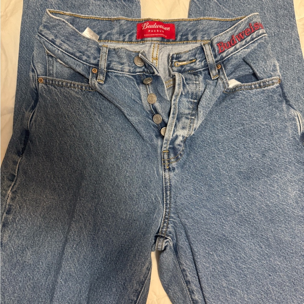PacSun Budweiser Blue Jeans